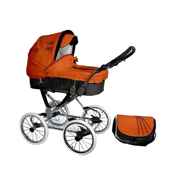 Детская коляска Malycar El-Jot Scarlet Melanie 3 в 1 — фото 5
