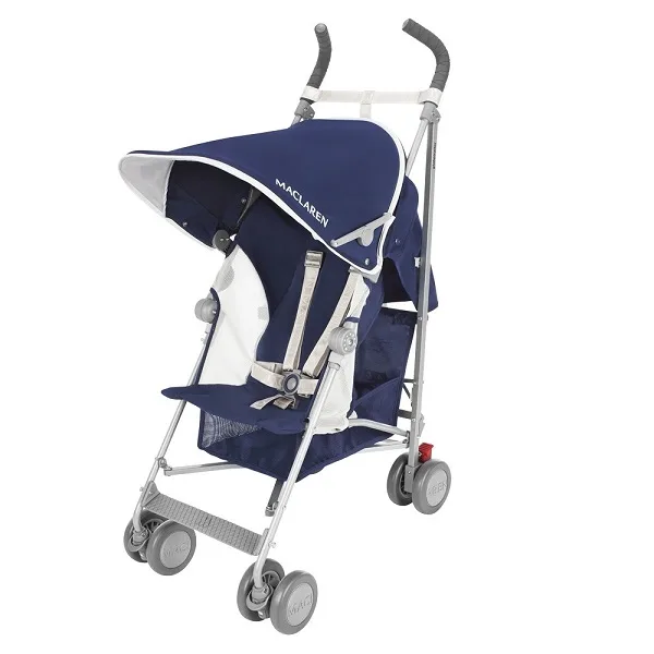 Детская коляска-трость Maclaren Globetrotter, medieval blue/white WM1Y110342 — главный ракурс
