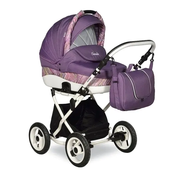 Детская коляска Indigo Camila Classic 12 2 в 1 — главный ракурс