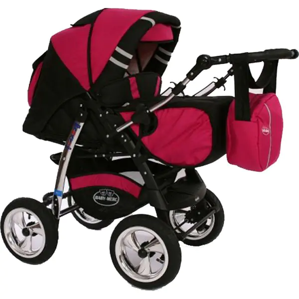 Детская коляска Baby-Merc S3 plus 2 в 1 — главный ракурс