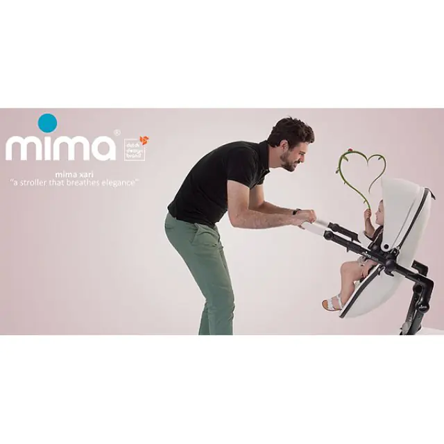 Детская коляска Mima Xari Flair 3G 2 в 1, кожа, шасси Black — фото 32