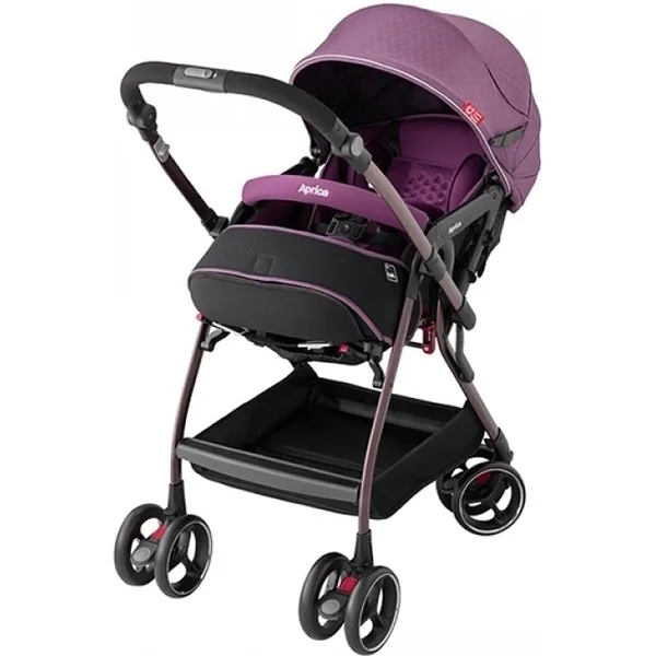 Детская прогулочная коляска Aprica Optia Premium, с рождения — главный ракурс