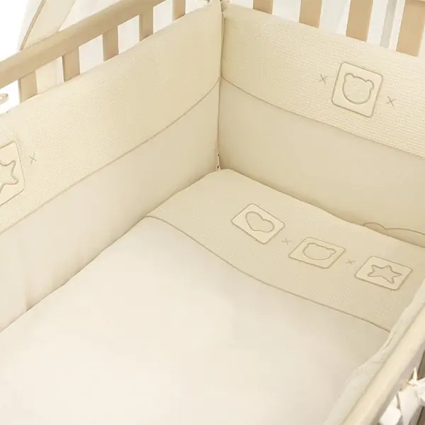 Сменный комплект белья Funnababy Trio Фаннабэби Трио в кроватку, 3 предмета, Вариант 1 — главный ракурс