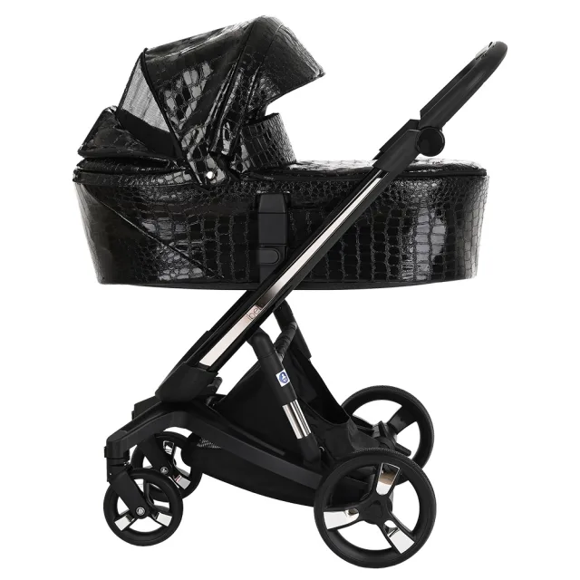 Детская коляска Ibebe I-Stop Leather Crocodile 2 в 1 — фото 2