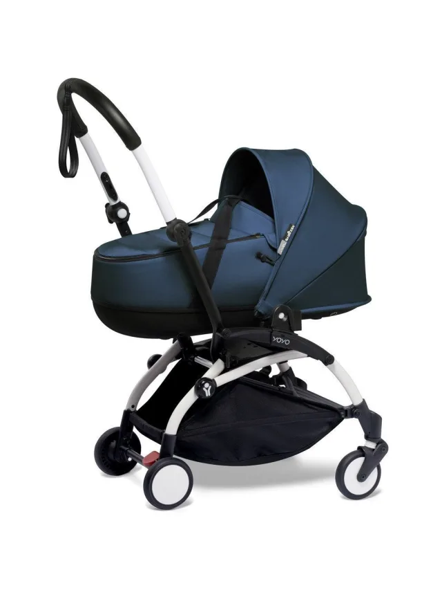Детская коляска Babyzen Yoyo 2 Bassinet 2 в 1 на белой раме — фото 11