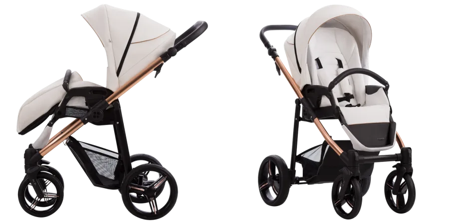 Детская прогулочная коляска Bebetto Nico Estilo Pro на медной раме — главный ракурс