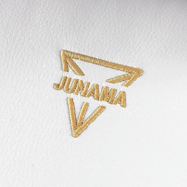 Детская коляска Junama Diamond Mirror Satin V2 2 в 1 на золотой раме — фото 13