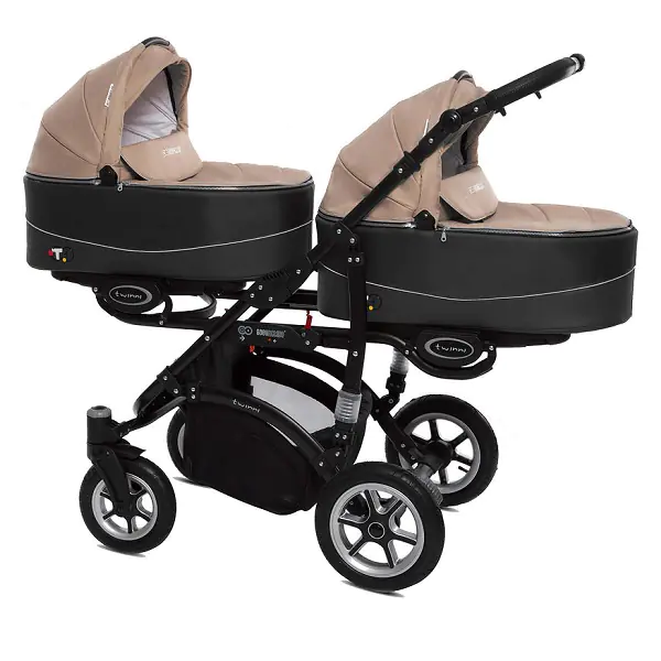 Детская коляска для двойни BabyActive Twinny 2 в 1 — главный ракурс