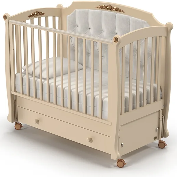 Детская кроватка Nuovita Furore swing, продольный маятник — фото 4