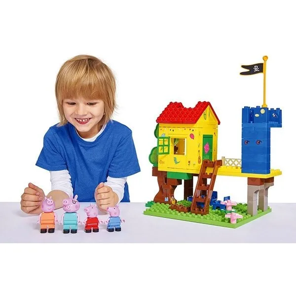 Конструктор Smoby Дом на Дереве Peppa Pig, 94 детали, 1/4 арт. 57077 — фото 4