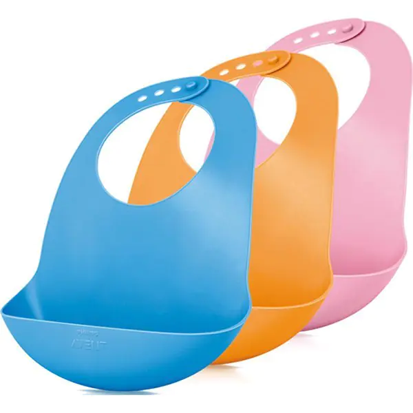 Нагрудник-слюнявчик Philips Avent с кармашком для крошек SCF736/00 — главный ракурс