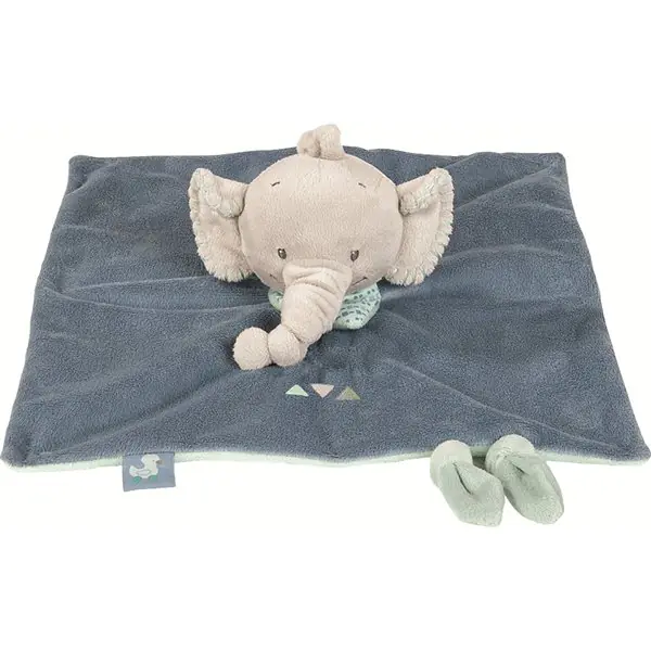 Мягкие игрушки Nattou Doudou Наттоу Дуду Jack, Jules & Nestor Мишка, Слоник, Утенок 843164, 843157, 843171 — фото 2