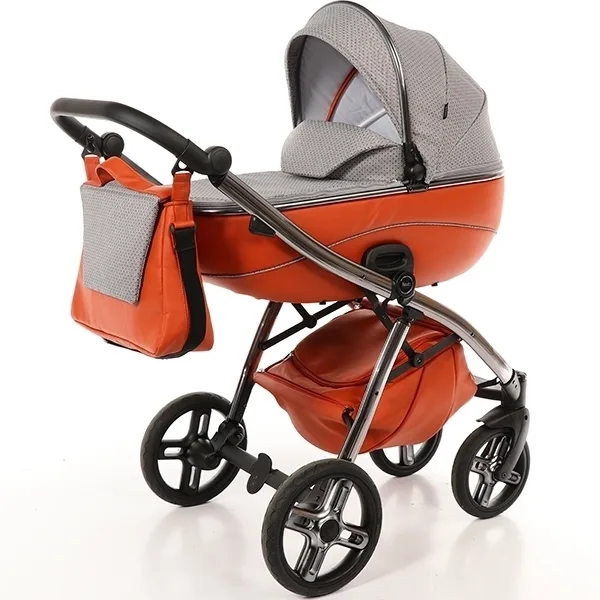 Детская коляска Nuovita Intenso 2 в 1, Arancio Оранжевый — главный ракурс