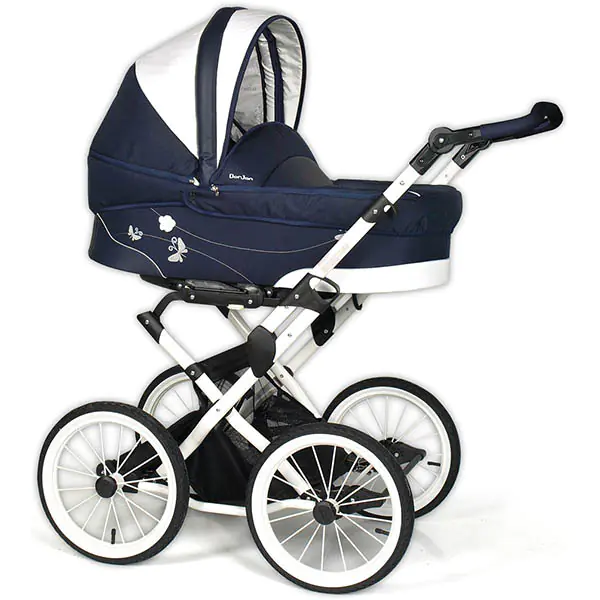 Детская коляска Dorjan Classic Alu Plus Butterfly 3 в 1 — главный ракурс