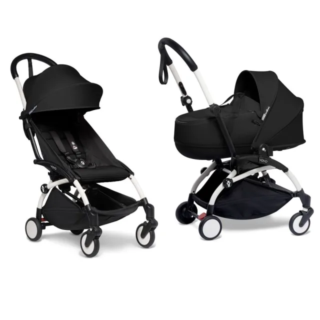 Детская коляска Babyzen Yoyo 2 Bassinet 2 в 1 на белой раме — фото 16