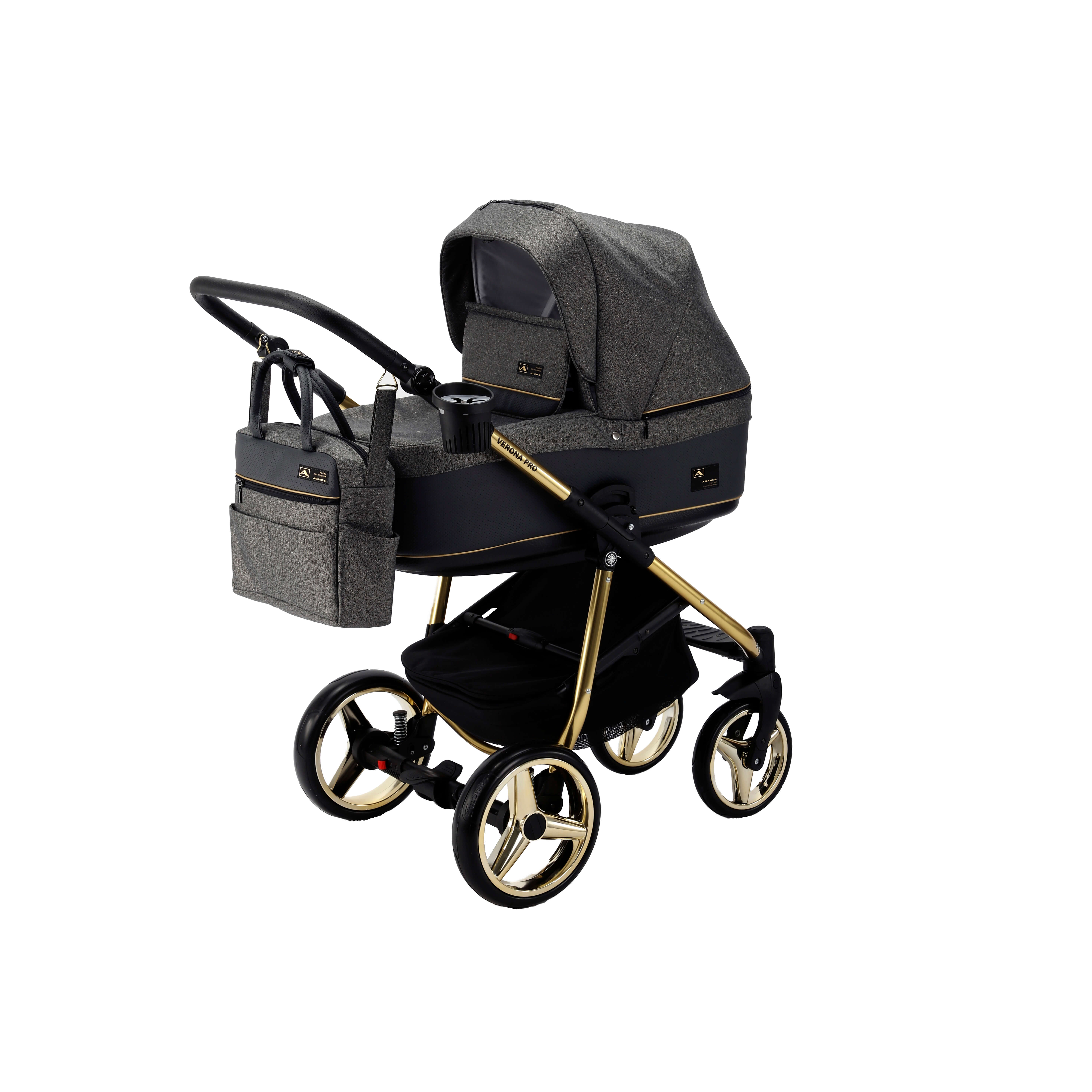 Детская коляска Adamex Verona Pro Poler 3 в 1, Вариант 1 — главный ракурс