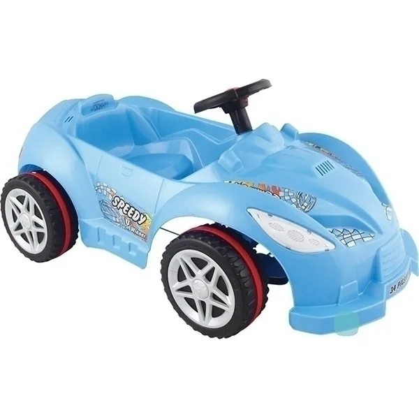 Педальная машина Pilsan Speedy, 07-312, белый — главный ракурс
