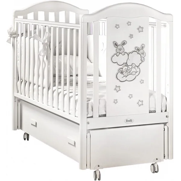 Детская кроватка Feretti Romance Swing продольный маятник — фото 1