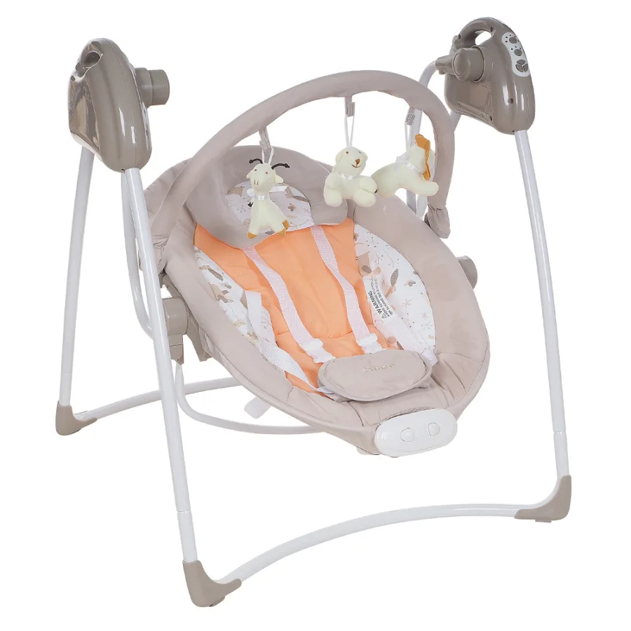 SW108-050 Детские электрокачели Pituso Peach 2 в 1 — главный ракурс
