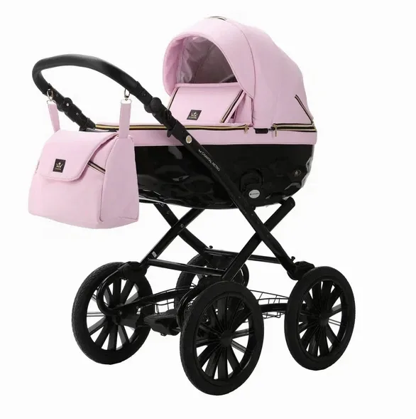 Детская коляска Adamex Chantal Retro Deluxe 2 в 1, Вариант 1 — главный ракурс