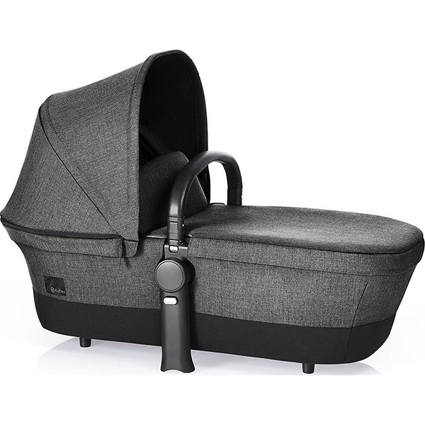 Коляска-люлька для новорожденного Cybex Priam Lux, шасси Trekking Matt Black — фото 15