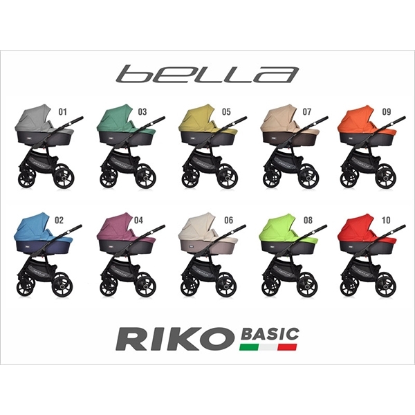 Детская коляска Riko Basic Bella 2 в 1 — фото 27