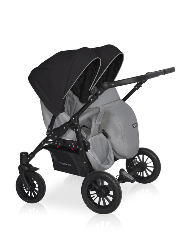 Детская коляска для двойни Riko Basic Saxo 2 в 1 — фото 5