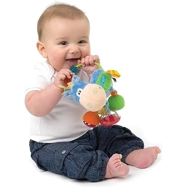 Мягкая игрушка-погремушка Playgro Ослик 0101145 — фото 5