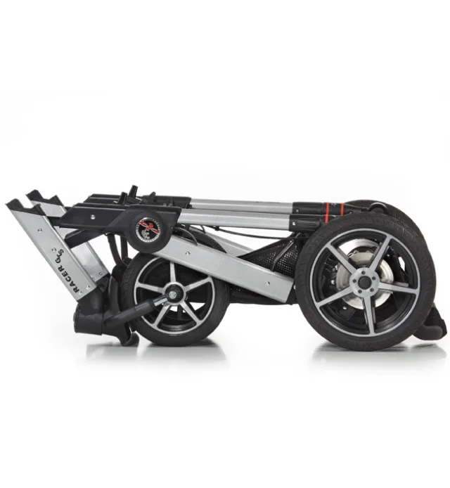 Детская коляска Hartan Racer GTS XL 2 в 1 на серой раме — фото 8
