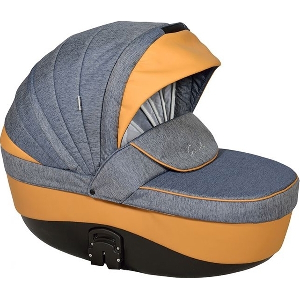 Детская коляска Indigo Camila 18 S Plus 14 2 в 1, ткань+эко-кожа — фото 4