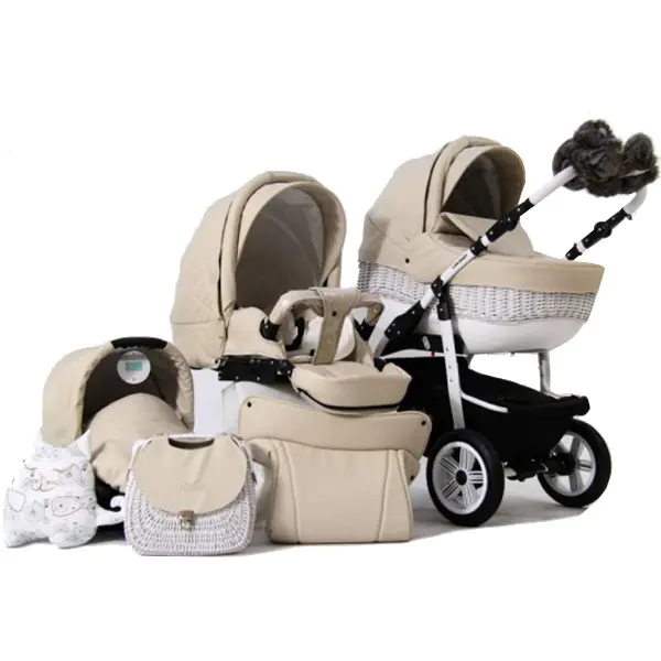 Детская коляска Car-Baby Retro Sport Eco 3 в 1 — главный ракурс