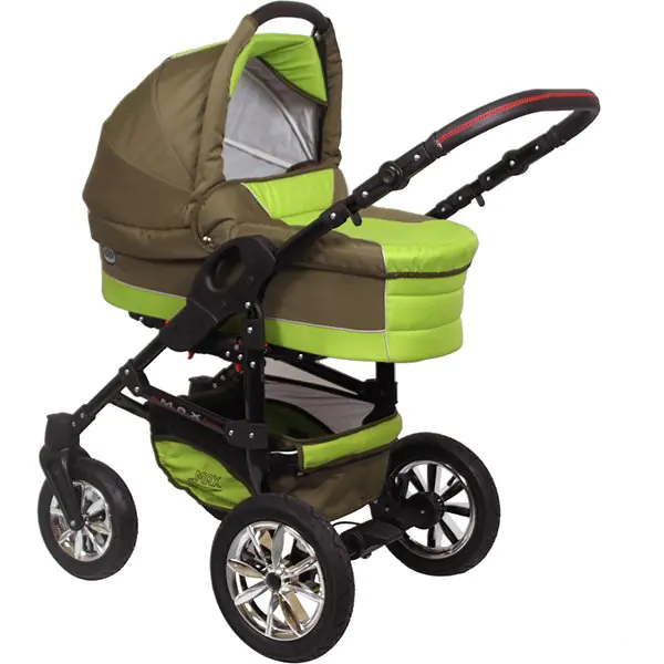 Детская коляска Happych Max Lux 2 в 1 — главный ракурс
