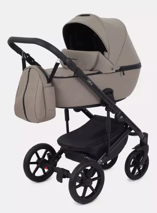 Детская коляска Mowbaby Opus 3 в 1, Latte Beige — главный ракурс