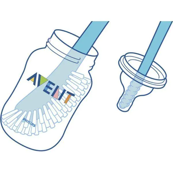 Щетка для мытья бутылочек и сосок Philips Avent SCF145/06 — фото 2
