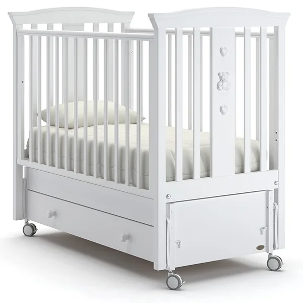 Детская кроватка Nuovita Fasto swing, продольный маятник — фото 2