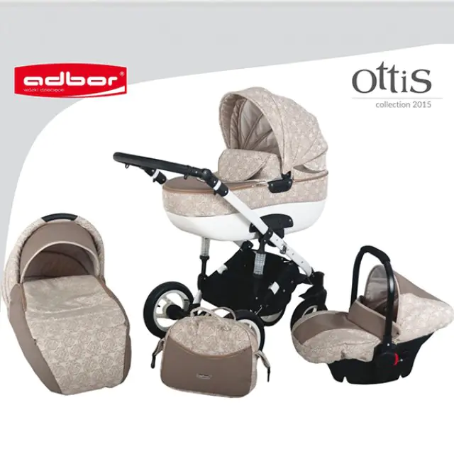 Детская коляска Adbor Ottis 2 в 1 — главный ракурс