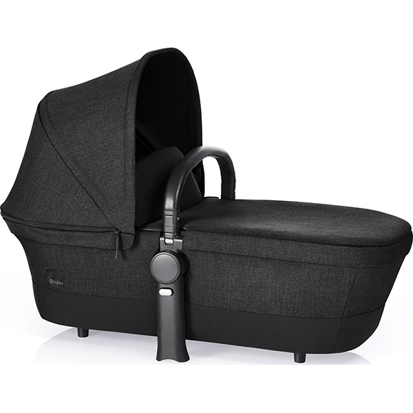 Коляска-люлька для новорожденного Cybex Priam Lux, шасси Trekking Matt Black — фото 13