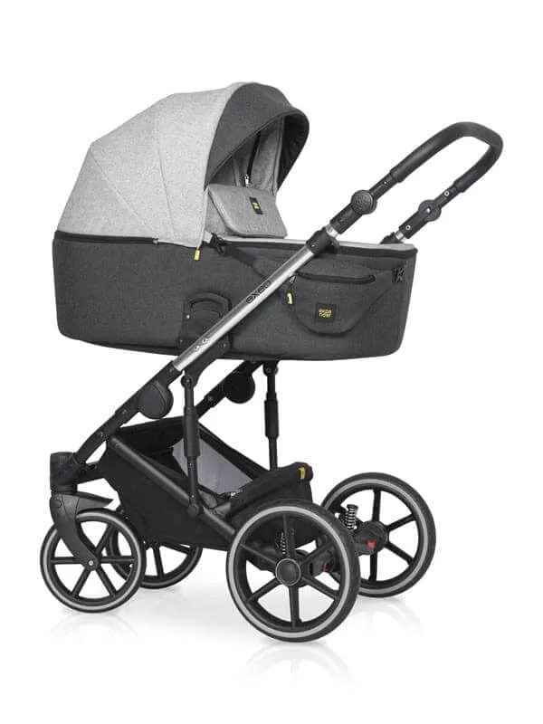 Детская коляска Expander Exeo 3 в 1, 01 Silver — главный ракурс