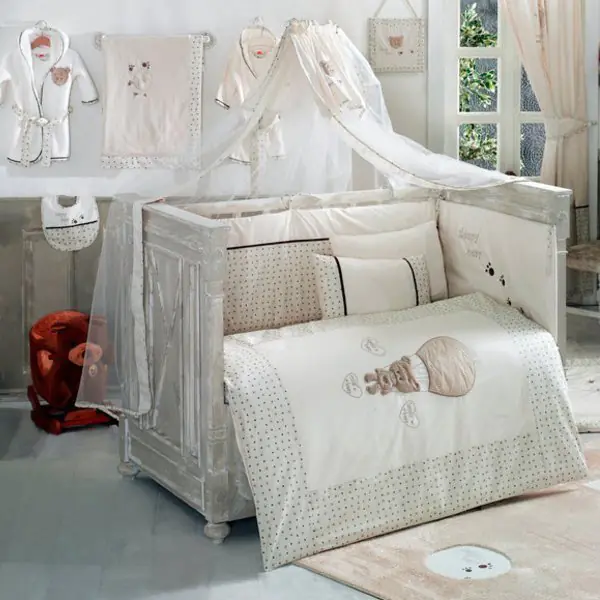 Комплект постельного белья Kidboo Cute Bear 3 предмета, Beige — главный ракурс