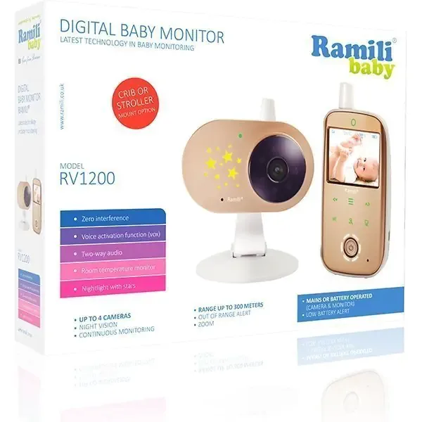 Видеоняня Ramili Baby RV1200 — фото 2
