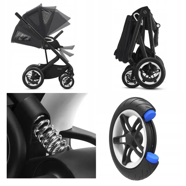 Детская прогулочная коляска Cybex Talos S Lux — фото 6