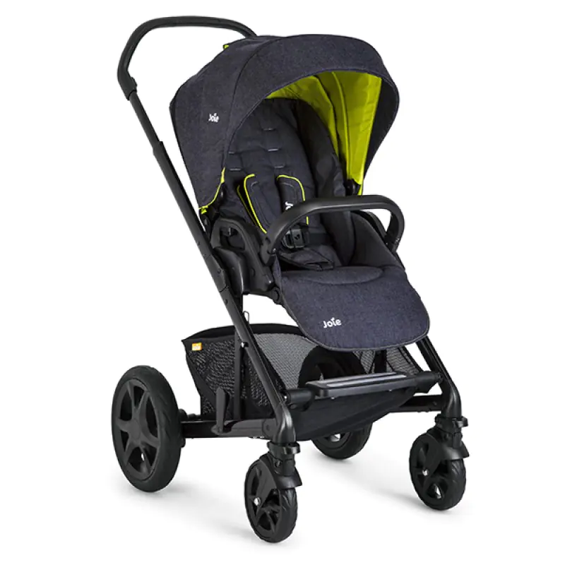 Детская прогулочная коляска Joie Chrome DLX Stroller, Dark Brown — главный ракурс
