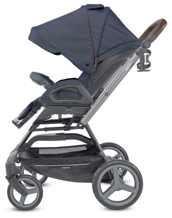Детская коляска Inglesina Quad System 4 в 1 на шасси Quad Titanium Black Coffee — фото 5