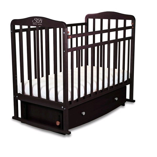 Детская кроватка Sweet Baby Luciano, поперечный маятник + ящик — фото 10
