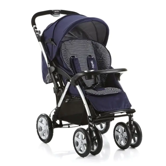 Детская прогулочная коляска Geoby С980Н — главный ракурс