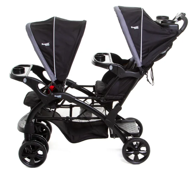 Детская прогулочная коляска для двойни Ramili Baby Twin ST — фото 2