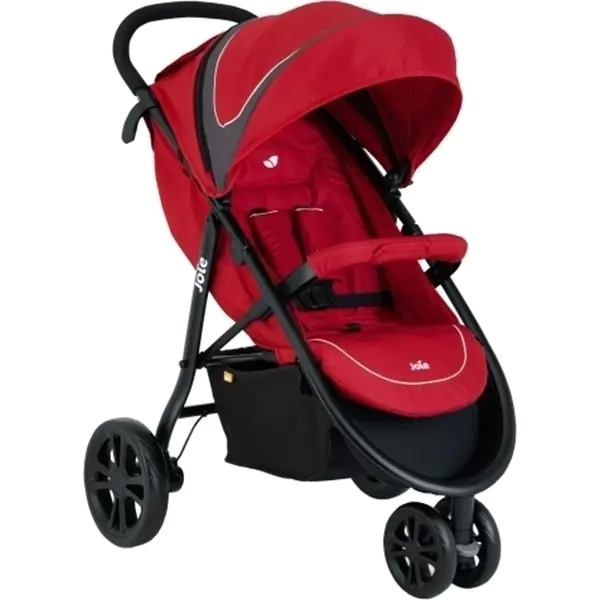 Детская прогулочная коляска Joie Litetrax 3, black chilli — главный ракурс
