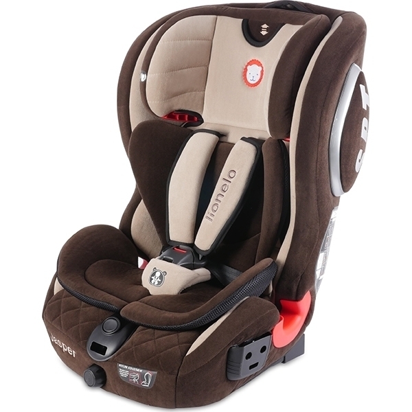 Детское автокресло Lionelo Jasper Isofix + подарок: шторки и органайзер — фото 2