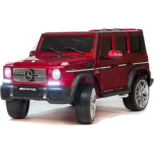 Электромобиль Barty Mercedes Tuning G65, Вишня, глянцевый — главный ракурс