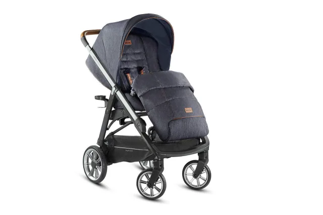 Детская коляска Inglesina Aptica System Quattro 4 в 1 на шасси Aptica Graphite Cuoio — фото 8